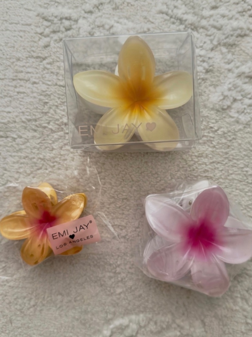 Emi Jay Super Bloom Flower Hair Claw Clips